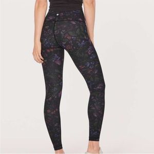 Lululemon Wunder Under Hi-Rise Tight Frozen Flourish Multi 4
